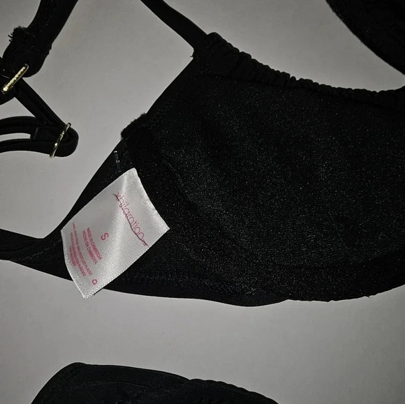 Black 2 Piece Bikini - Picture 3 of 6